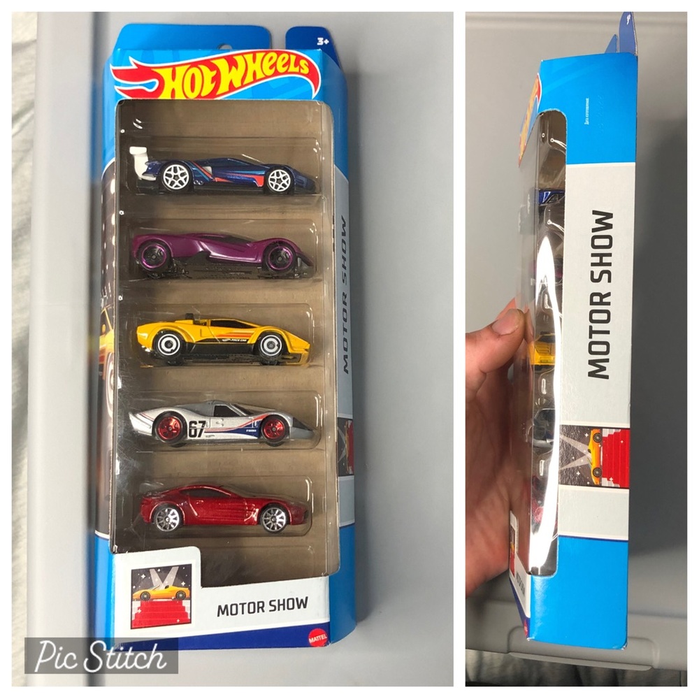 Hot Wheels Motor Show 5 pack